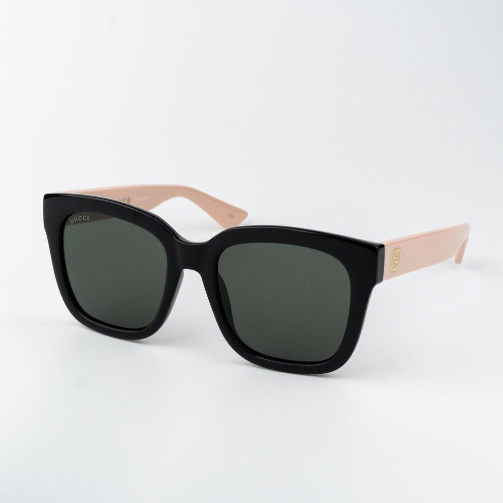 Gucci Women Sunglasses Black / Pink Grey Square GG1338S 006 NEW AUTHENTIC - Picture 7 of 14